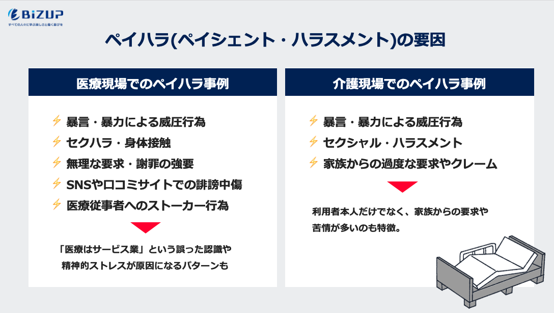 ペイハラの主な要因