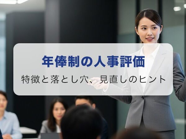 年俸制の人事評価、ちゃんとできていますか？～制度の特徴と落とし穴、見直しのヒントをわかりやすく解説～