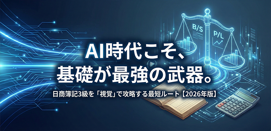 日商簿記検定　3級取得講座