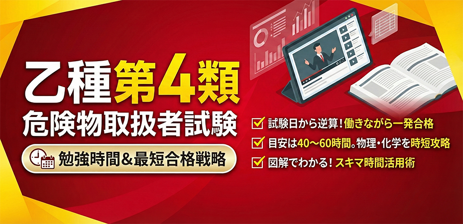危険物取扱者（乙種第4類）試験対策講座