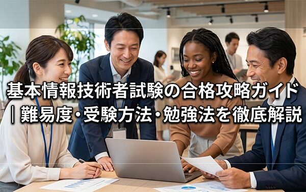 基本情報技術者試験の合格攻略ガイド｜難易度・受験方法・勉強法を徹底解説