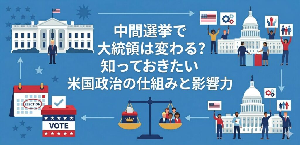 中間選挙で大統領は変わる？知っておきたい米国政治の仕組みと影響力