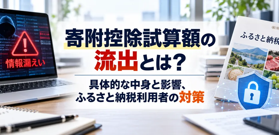寄附控除試算額の流出とは？具体的な中身と影響、ふるさと納税利用者の対策